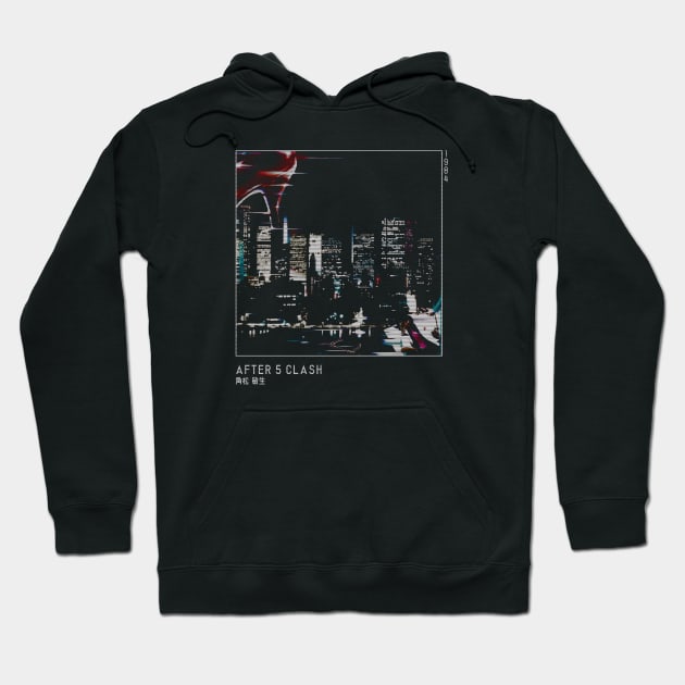 After 5 Clash - Toshiki Kadomatsu (角松 敏生) Album Cover Hoodie by ArcaNexus